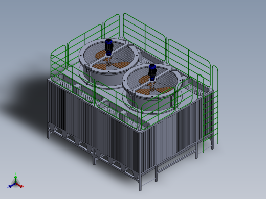 A3004021-大楼通风系统正等轴测缩略图