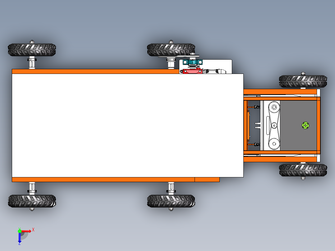挖山药机器俯视图