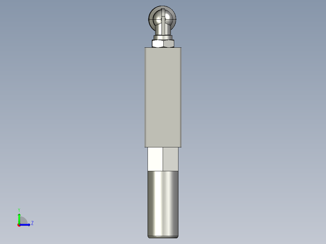SCV-10真空发生器B左视图