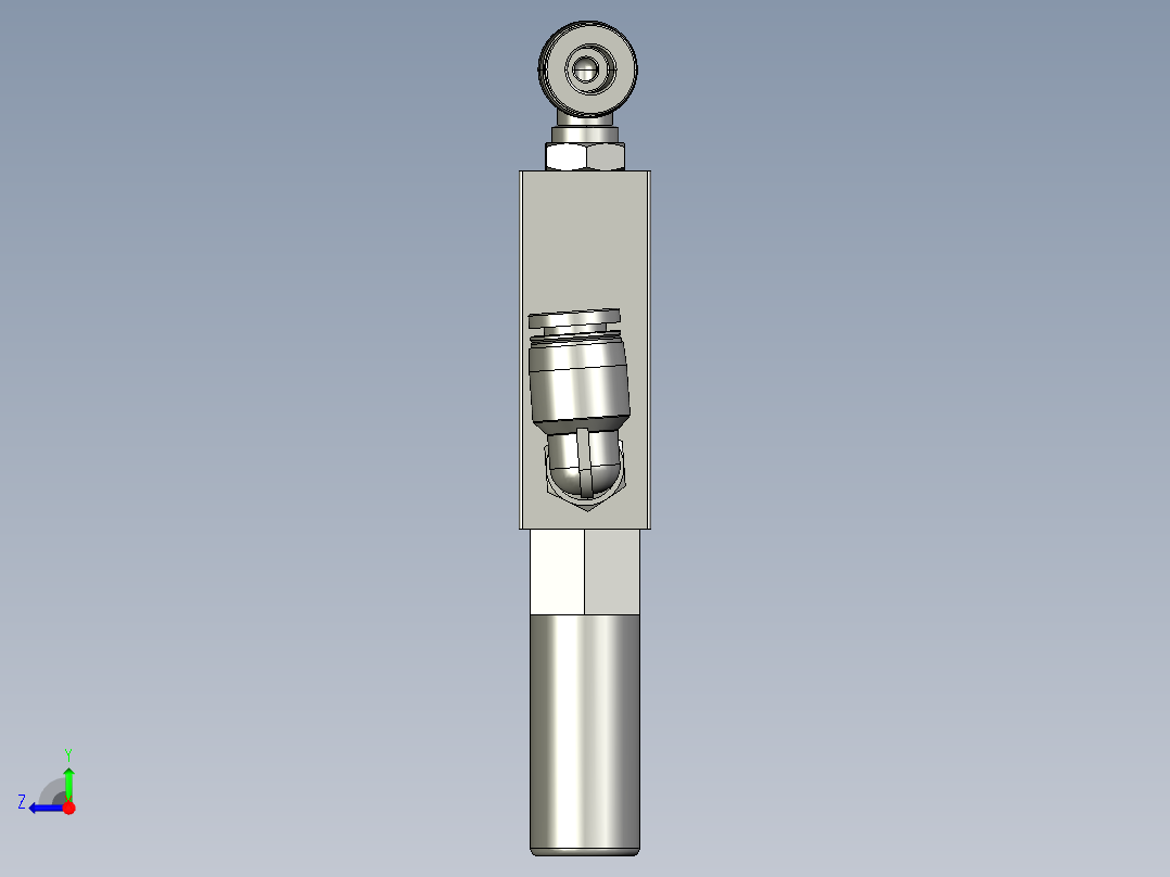 SCV-10真空发生器B右视图