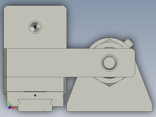 顶紧机构前视缩略图
