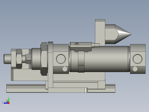 顶紧机构右视缩略图