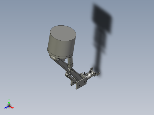 可抓取重物的搬运机器人的液压抓手