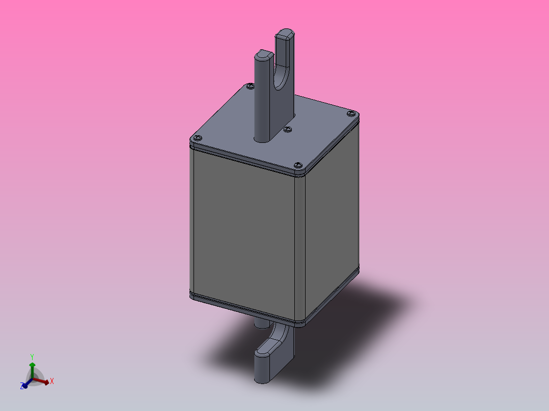 NGT快速熔断器[NGT1-380╱125]主视图