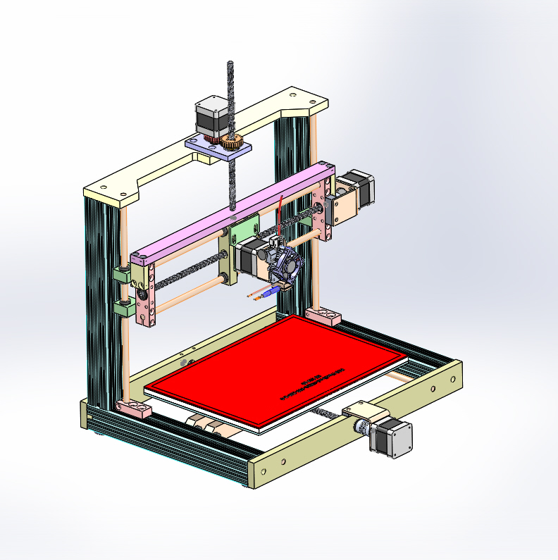 3D打印机300X200X200 V4