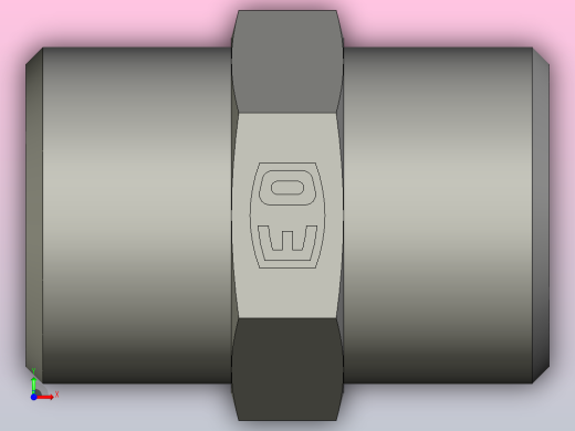 EO标准液压接头 Union G12L71X(1)前视缩略图