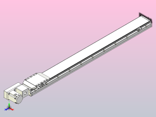 机器人皮带驱动直线轴TPA-GCB-150-P80-L1250-QL-M75-N3