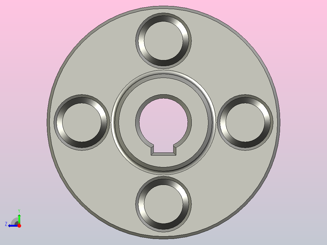 轴d25mm GOST 21424-93用扭矩为125Nm的弹性衬套销联轴器右视图