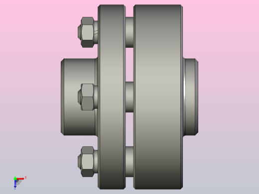 轴d25mm GOST 21424-93用扭矩为125Nm的弹性衬套销联轴器俯视缩略图