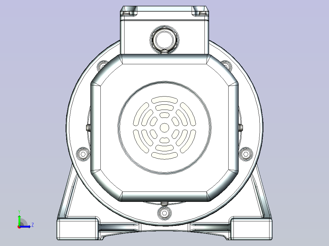 JSCC变频减速电机 f750h02-U左视图