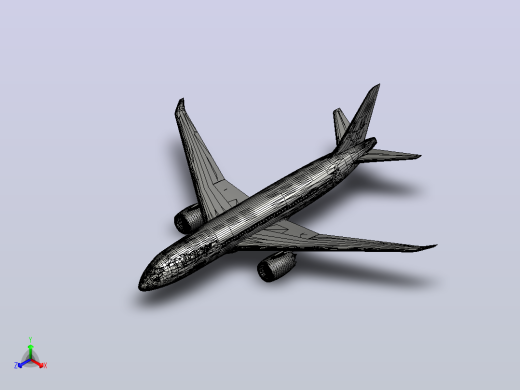 波音787汉莎航空渲染