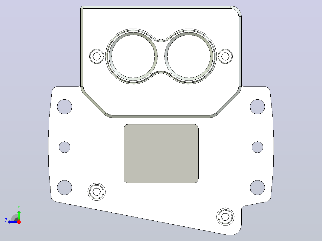 Standard Density条码扫描器右视图