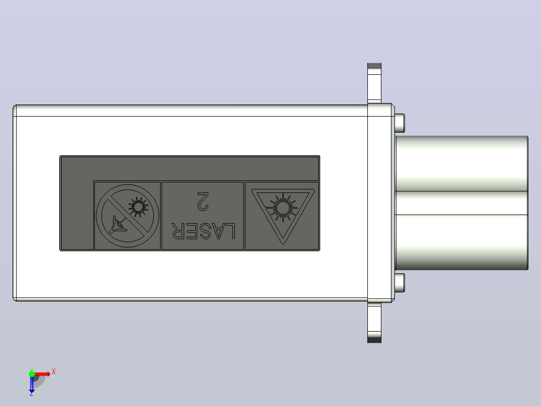 Standard Density条码扫描器俯视图