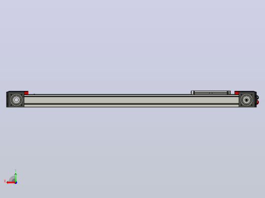 80x80mm毫米施耐德电气MAXH3BBN1000铝型材上带齿形皮带V2.0的线性运动装置后视缩略图