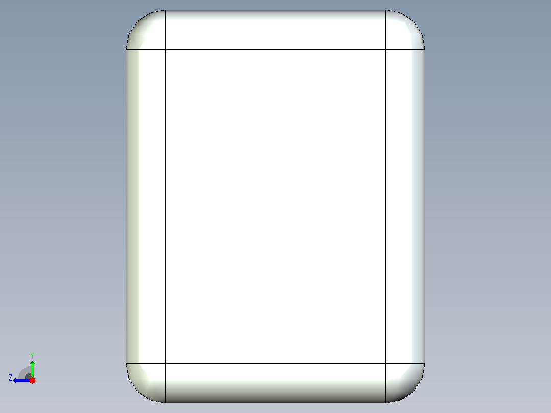 87x 片式电阻器封装 （SMD）RESC1005X38N右视图
