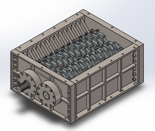 破碎机 3D模型