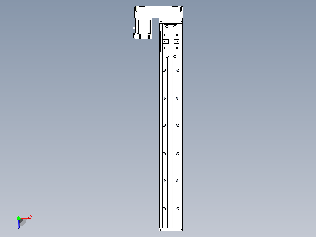 钢基模组TPA-KSR-8610C-740A1-ML-H0俯视图