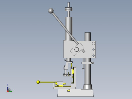 磁铁切割夹具右视缩略图