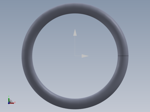 弹簧3D模型前视缩略图
