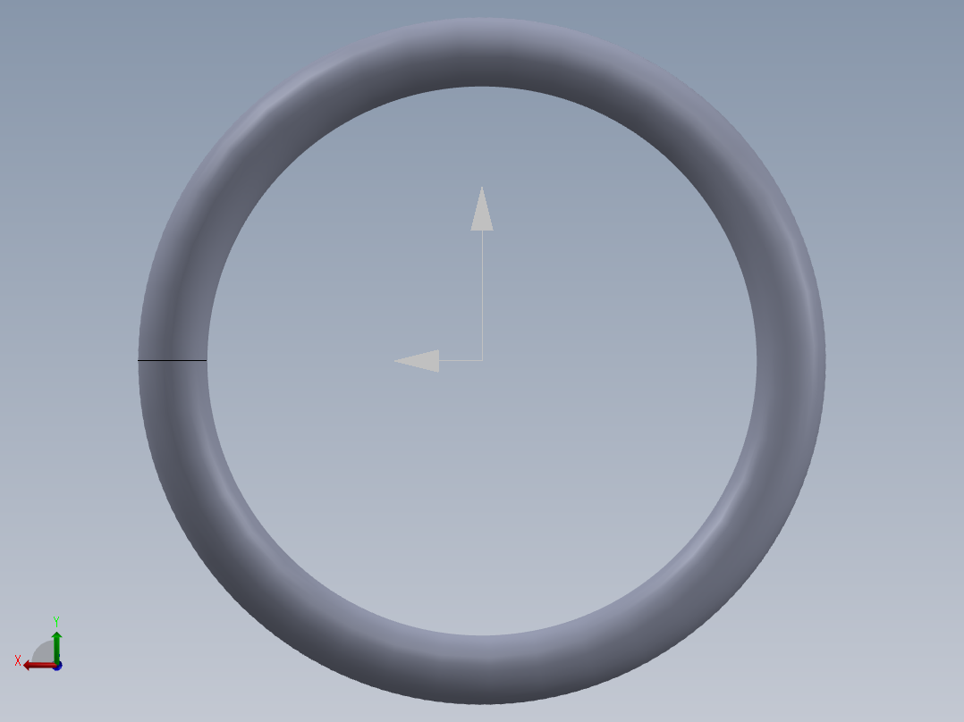 弹簧3D模型后视图