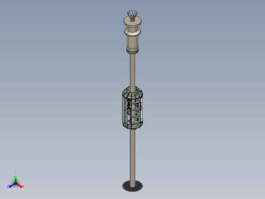 管道攀爬设备3D模型