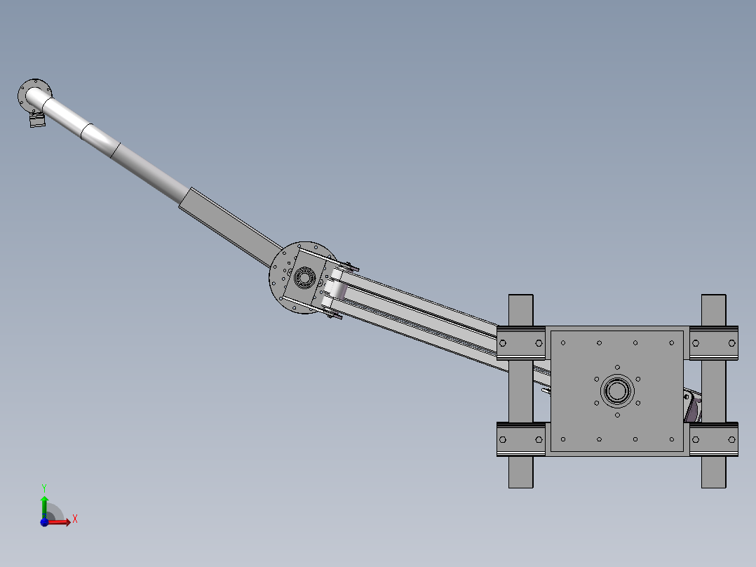悬挂式助力机械手3D图纸h586前视图