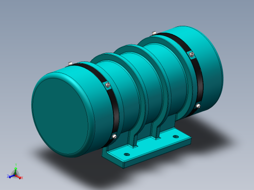 一套激振式振动输送机设计