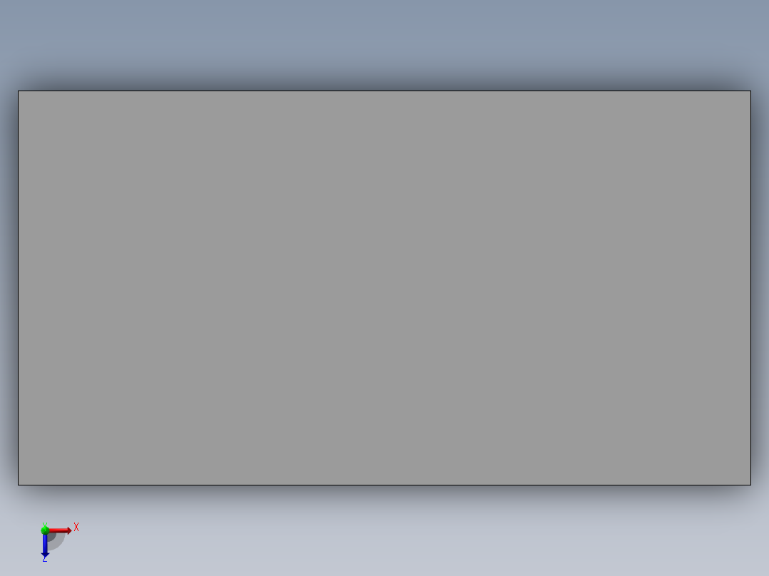 鞋柜柜体俯视图