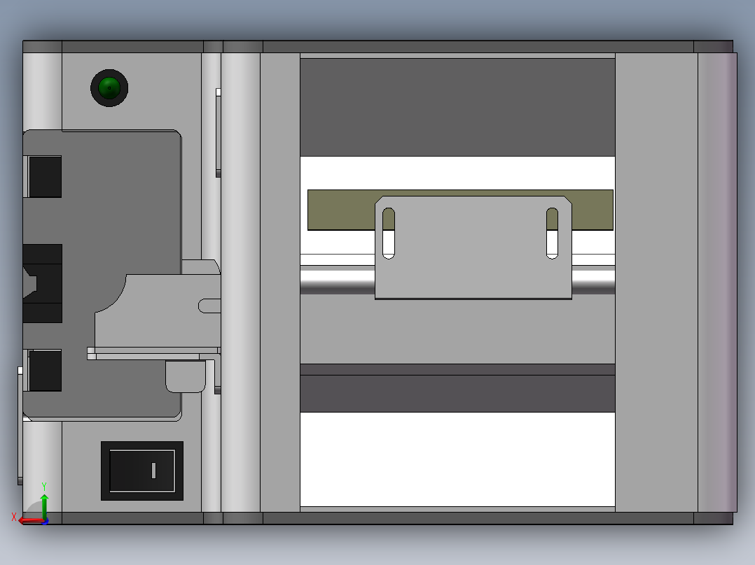 螺丝整列机3D图纸 F501后视图