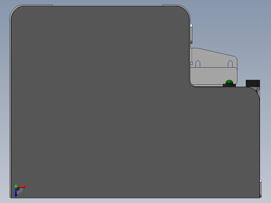 螺丝整列机3D图纸 F501俯视图