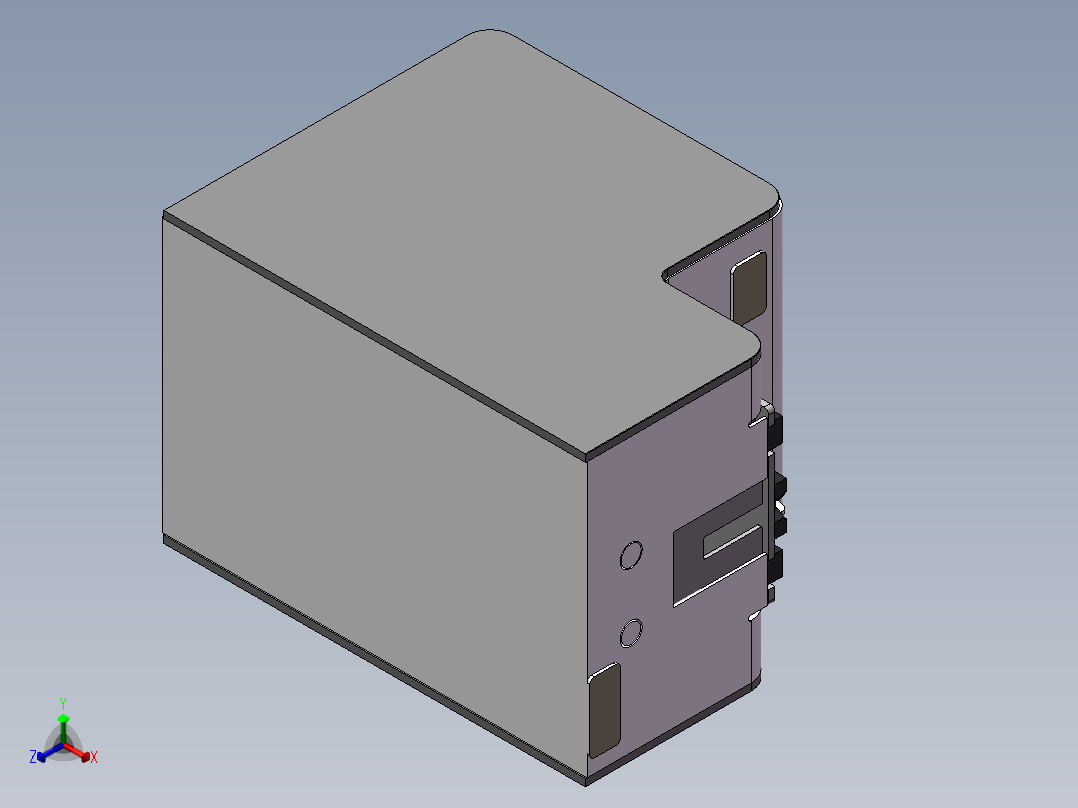 螺丝整列机3D图纸 F501正等轴测图