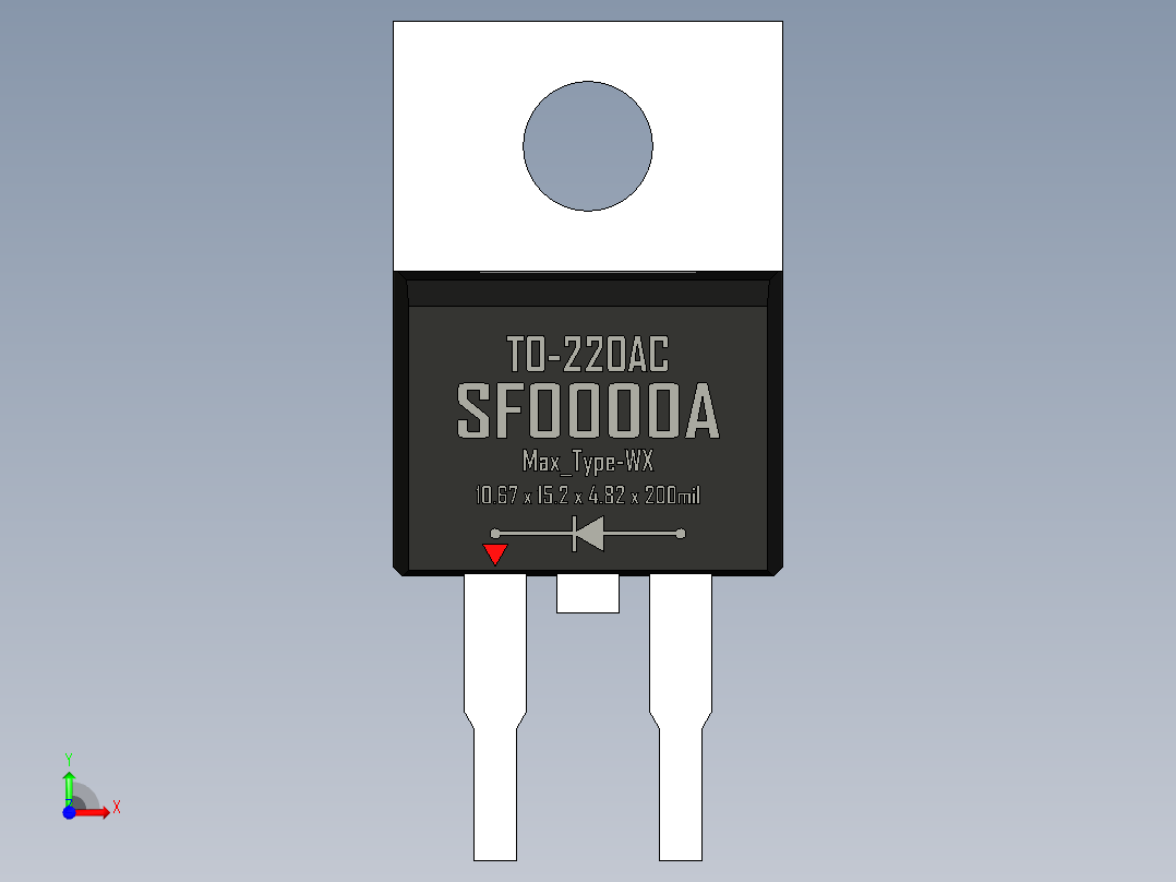二极管-TO-220AC_Max_Type-WX_rev1.1前视图