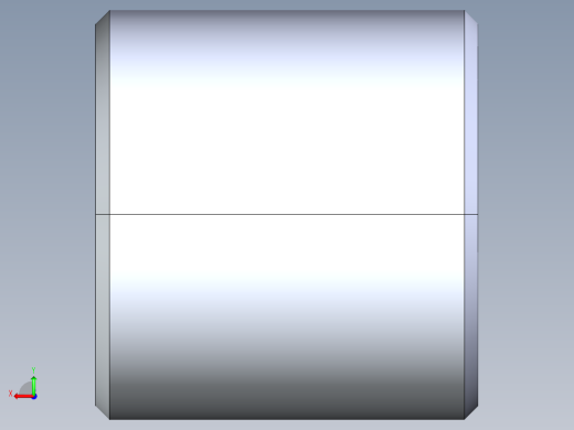 公制梯形螺母-TR14x3x30x28.STEP后视缩略图