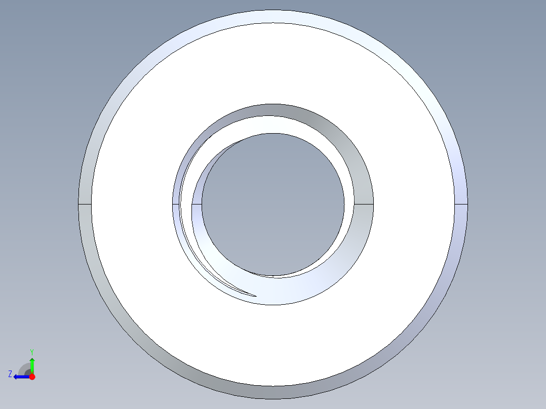 公制梯形螺母-TR14x3x30x28.STEP右视图