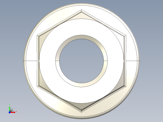 型材-BR M8 FLANGE NUT KJN345081前视缩略图