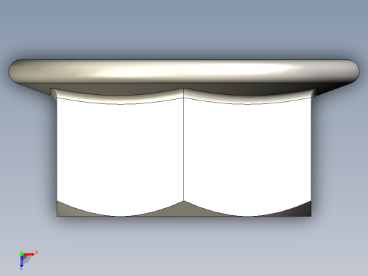 型材-BR M8 FLANGE NUT KJN345081俯视缩略图