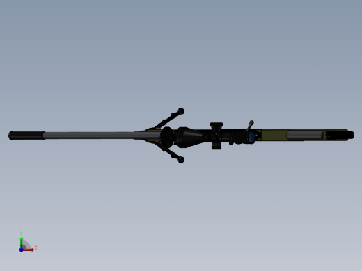 Arctic Warfare Magnum_P狙击步枪前视缩略图