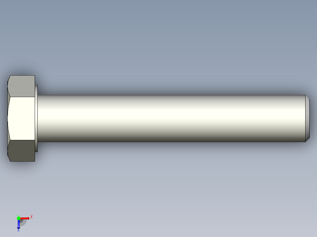 螺钉-DIN_931-M14x2x80_22.stp俯视图