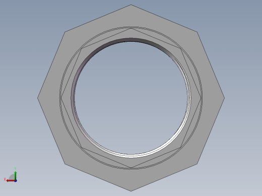 活接-等径内丝直通 DN50后视缩略图