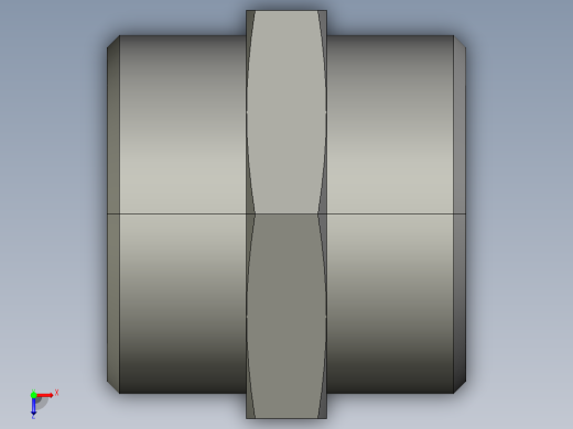 卡套式工业通用硬管接头EO Union G28L71X俯视缩略图