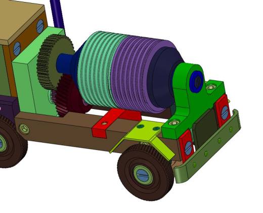 齿轮传动混凝土搅拌车玩具缩略图