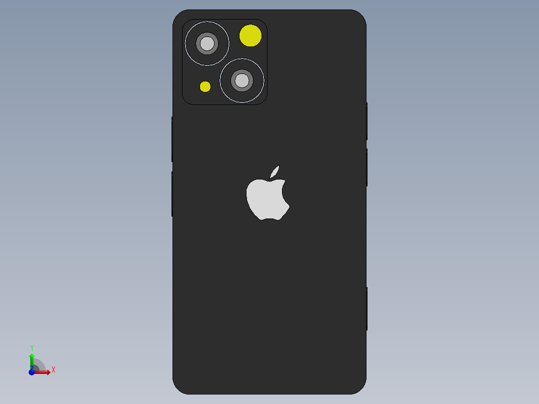 苹果手机概念版前视图