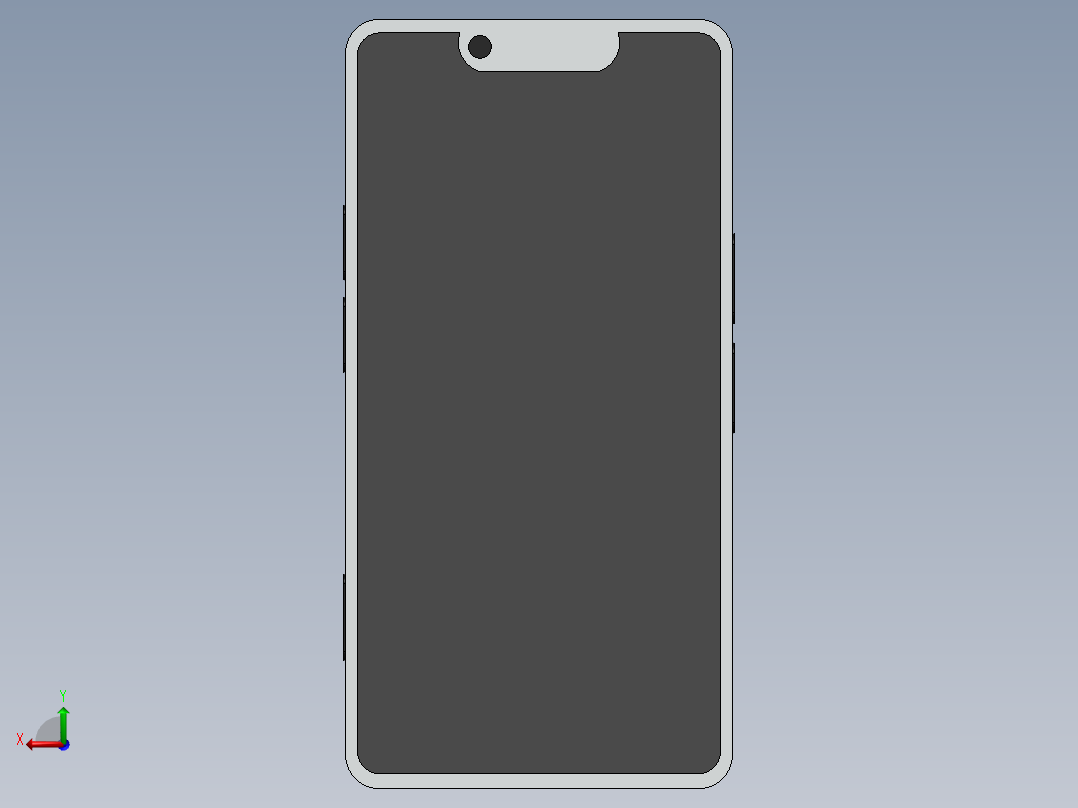 苹果手机概念版后视图