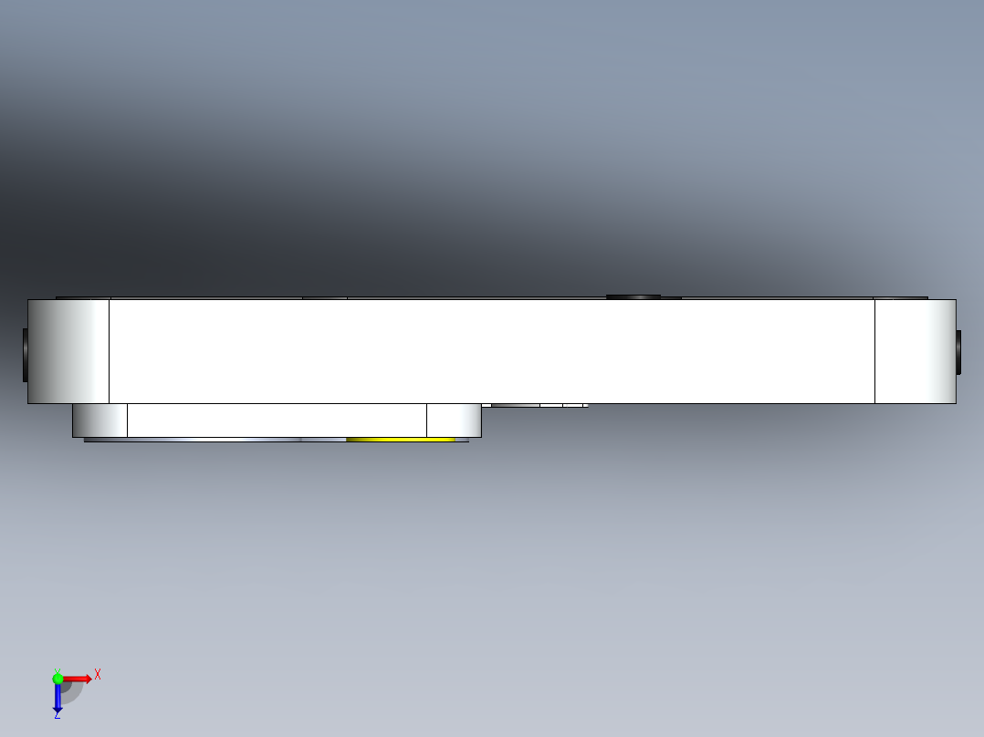 苹果手机概念版俯视图