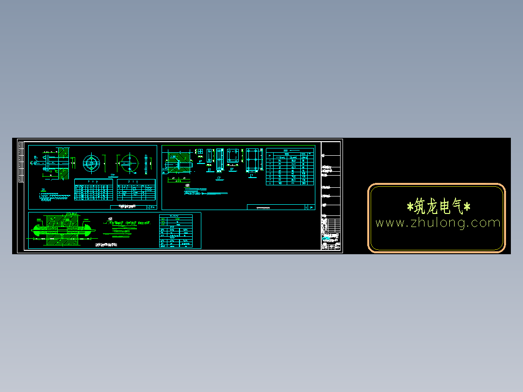 电气工程明管穿墙与电缆穿管cad详细大样图