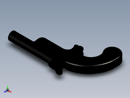 激光切割手枪.单发手枪