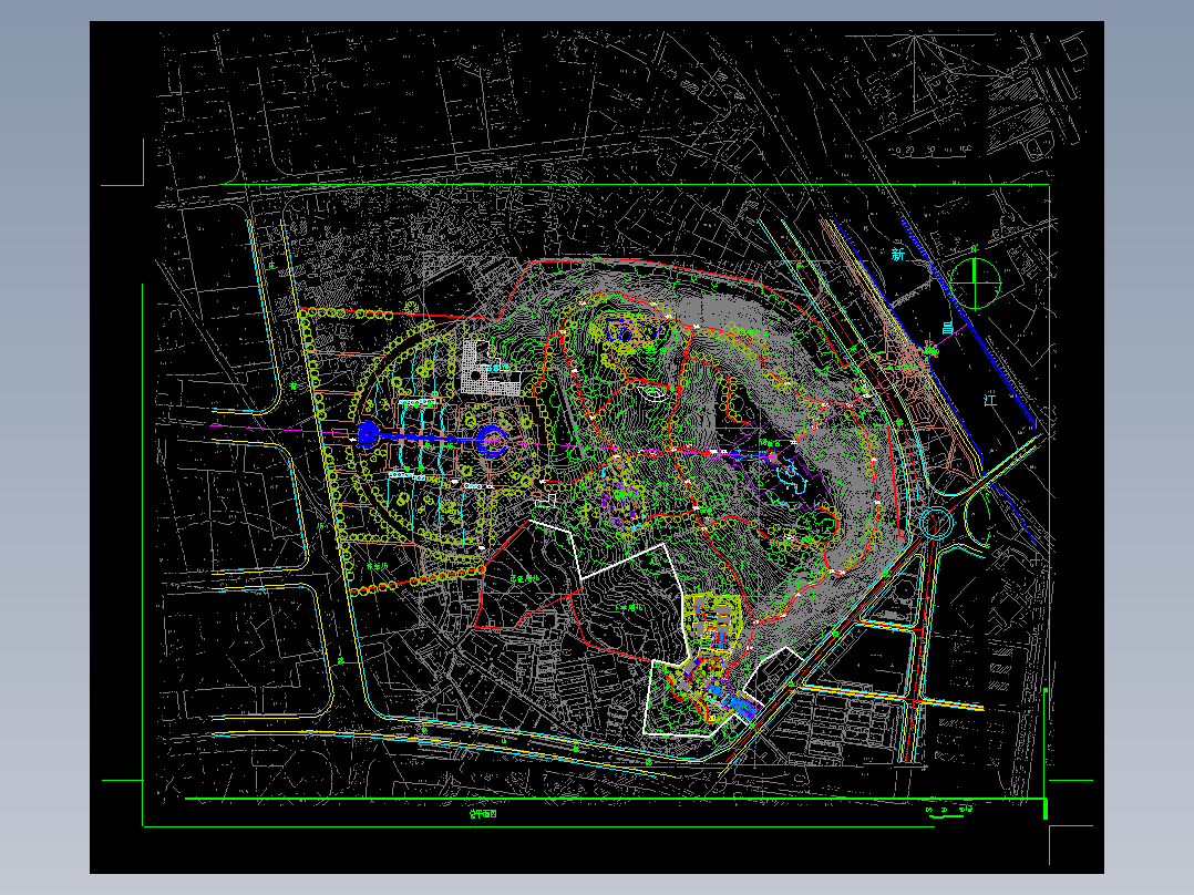 福州某公园景观设计方案