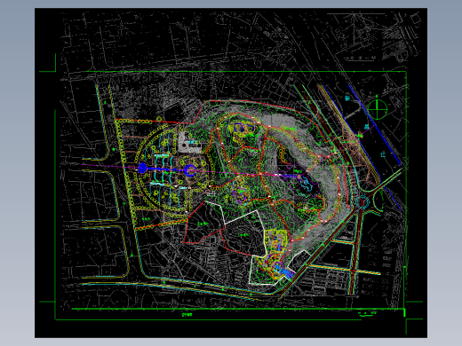 福州某公园景观设计方案