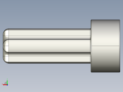 气缸电机-2853 Medium Stone Grey Technic Engine Crankshaft后视缩略图