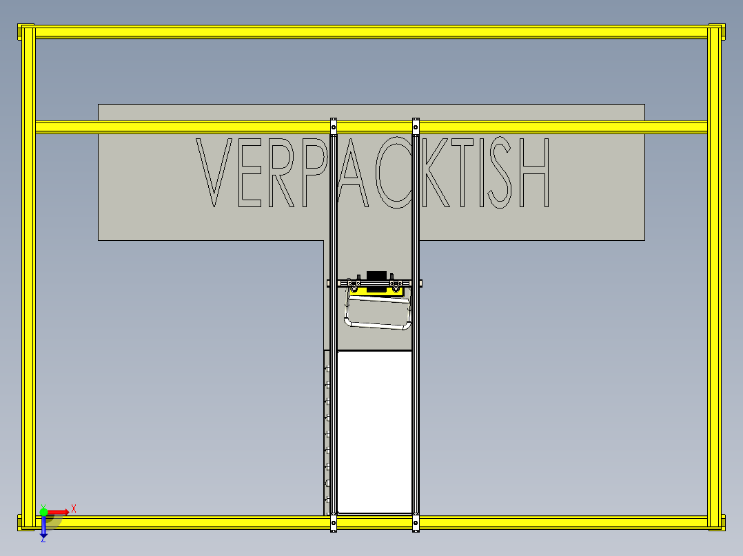 双梁桥式起重机俯视图